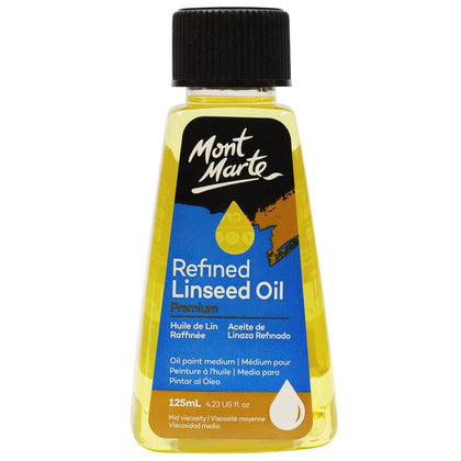 სელის ზეთი 125მლ (რაფინირებული) Refined Linseed Oil 125ml