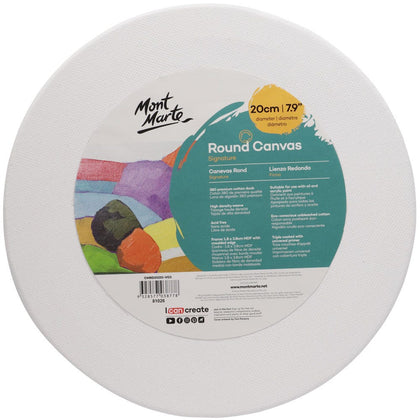  Canvas Round 20cm