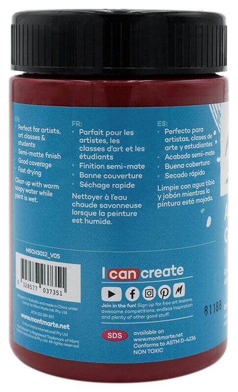 MM Studio Acrylic Paint 300ml - Old Mauve