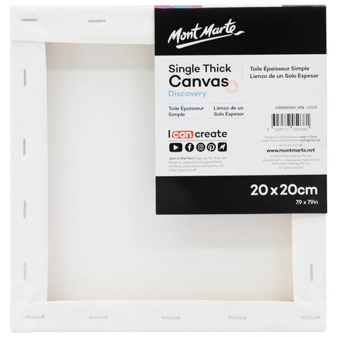 MM Discovery Canvas Single Thick 20x20cm