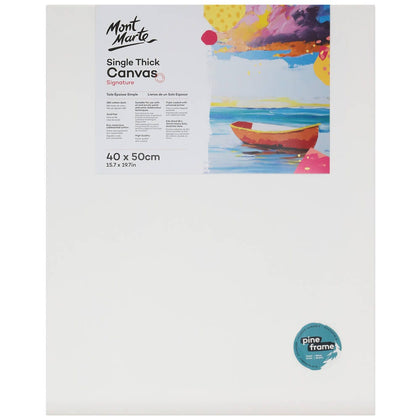დაგრუნტული სამხატვრო ტილო ქვეჩარჩოზე 40x50cm  Studio Canvas Pine Frame S.T. 40x50cm