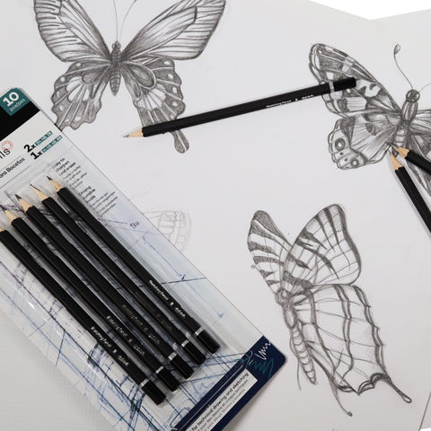 MM Sketching Pencils 10pc