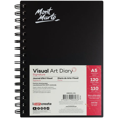 MM Visual Art Diary A5 120page
