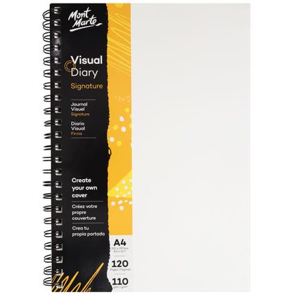 MM Visual Diary Paper Cover 120pg 110gsm A4