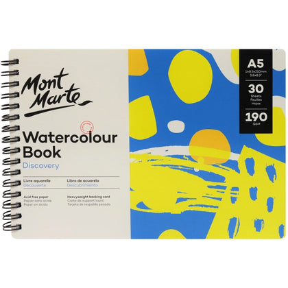 Watercolor sheets (photo album) MM Watercolor Book 190gsm A5