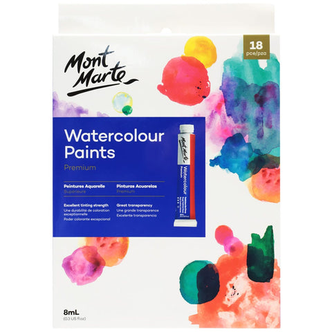 MM Watercolour Paints 18pc x 8ml