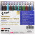 MM Woodless Watercolour Pencils 24pc