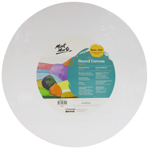 მრგვალი ტილო ქვეჩარჩოზე MM Canvas Round 75cm - LUMINO