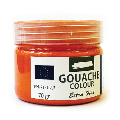 Orange Gouache Gamma 70g