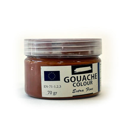 Brown gouache gamma 70g