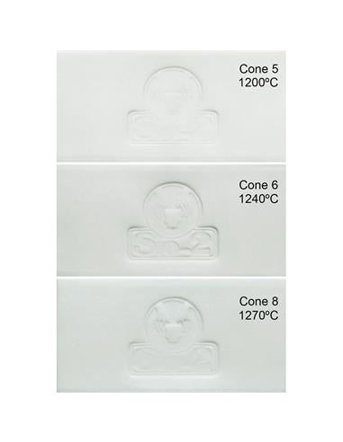 SIO 2 - ANETO porcelana White 3D / თეთრი ფაიფური 3D - 5კგ (1230C° - 1270C°) - LUMINO