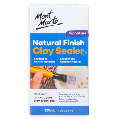 Clay Sealer Natural Finish 120ml (Mont Marte)